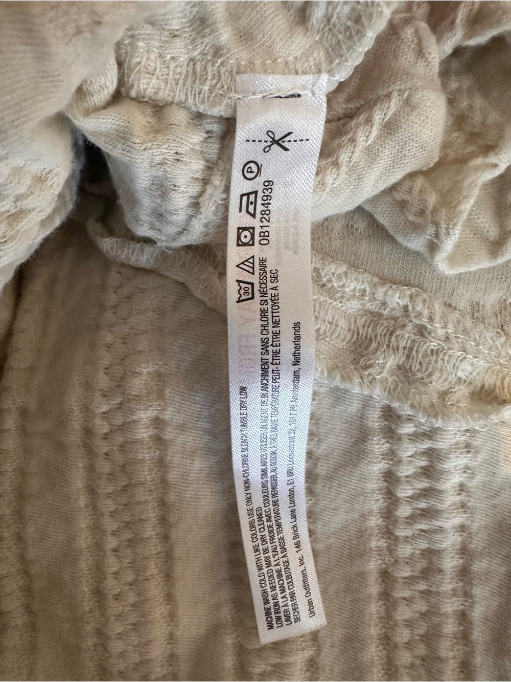 Free People Beach Dress Women M Shay Convertible Mini Ivory Coastal Casual - Picture 9 of 11